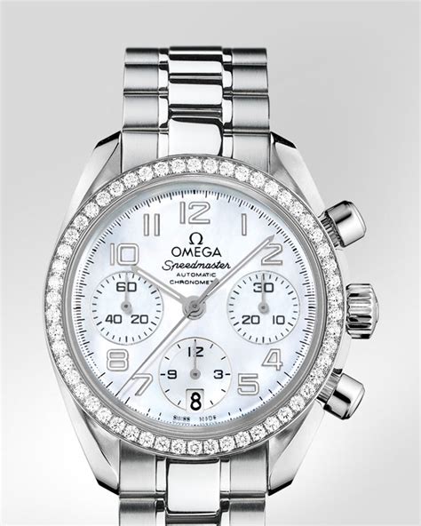 omega ladies speedmaster price|omega speedmaster white chronograph.